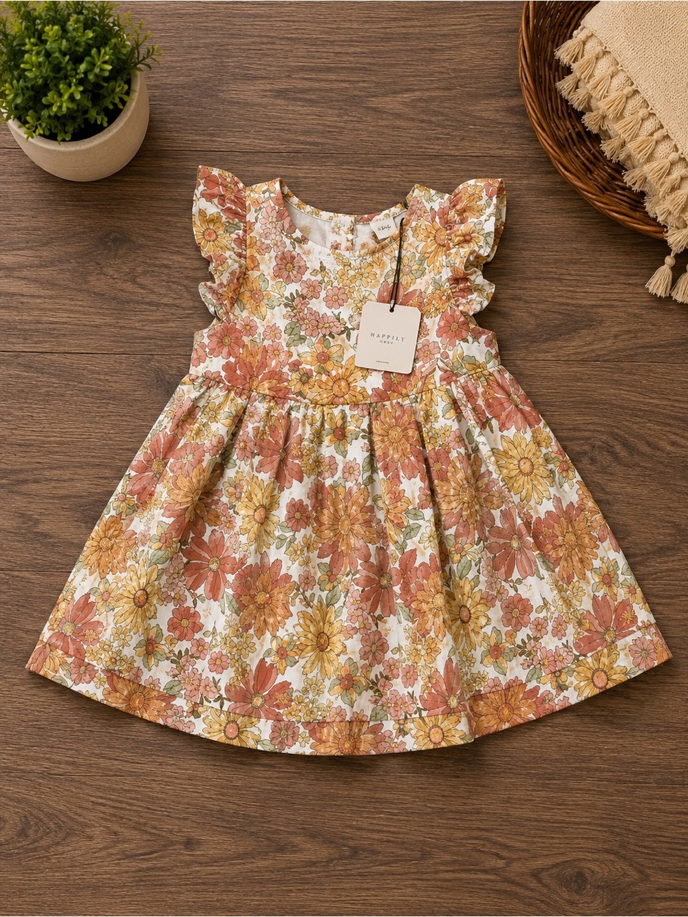 Floral Summer Girl Dress